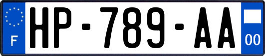 HP-789-AA