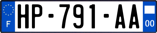 HP-791-AA