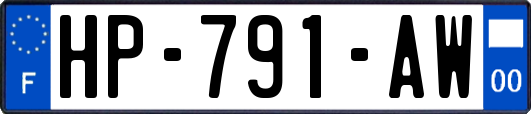 HP-791-AW