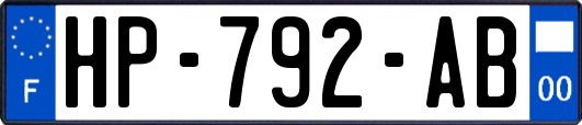 HP-792-AB