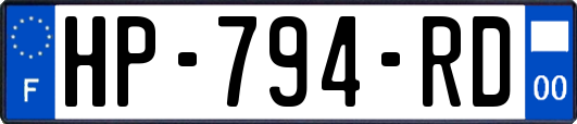 HP-794-RD