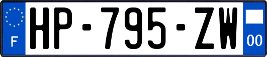 HP-795-ZW