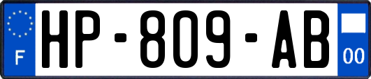 HP-809-AB