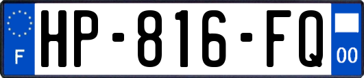 HP-816-FQ