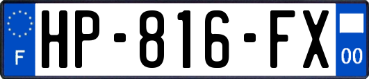 HP-816-FX