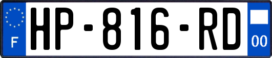 HP-816-RD
