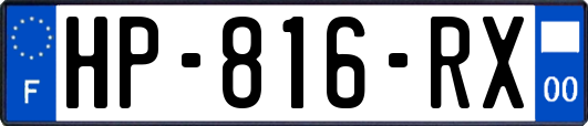 HP-816-RX