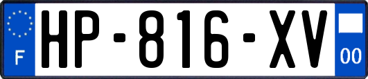 HP-816-XV