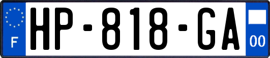 HP-818-GA