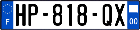 HP-818-QX