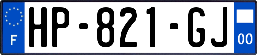 HP-821-GJ