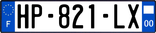HP-821-LX