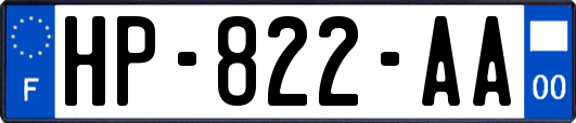 HP-822-AA