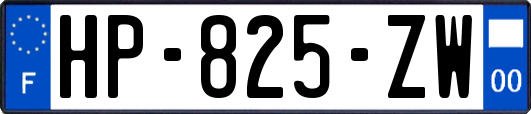 HP-825-ZW