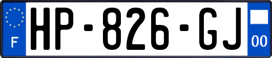 HP-826-GJ