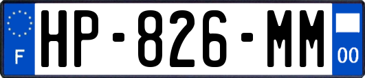 HP-826-MM