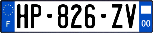 HP-826-ZV