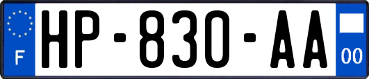 HP-830-AA