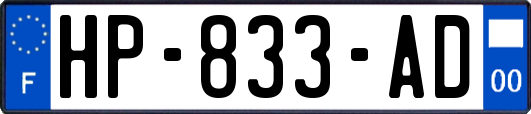 HP-833-AD