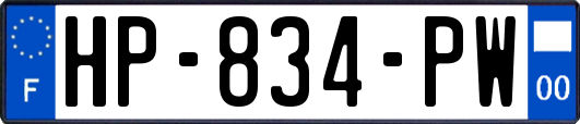 HP-834-PW
