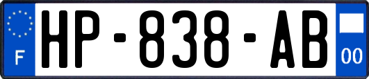 HP-838-AB