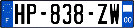 HP-838-ZW