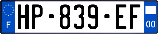 HP-839-EF