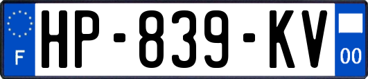 HP-839-KV