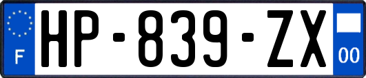 HP-839-ZX