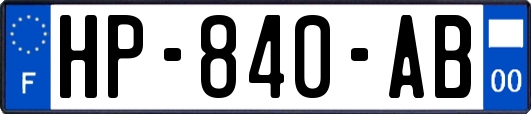 HP-840-AB