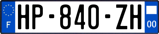 HP-840-ZH