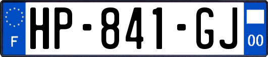 HP-841-GJ