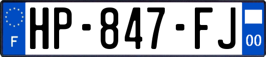 HP-847-FJ