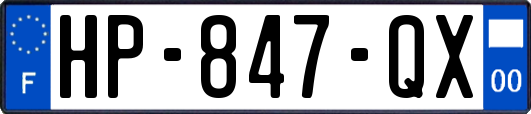HP-847-QX