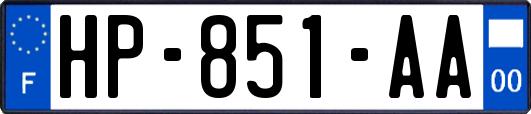 HP-851-AA