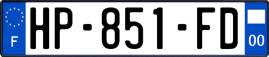HP-851-FD