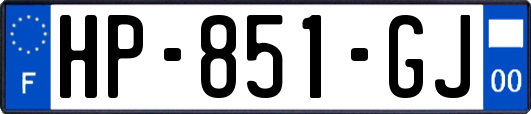 HP-851-GJ