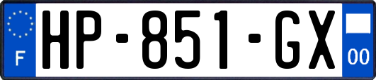 HP-851-GX