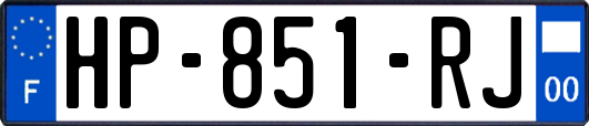 HP-851-RJ