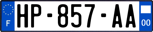 HP-857-AA