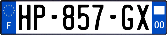 HP-857-GX
