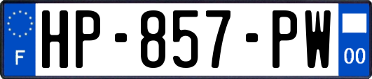 HP-857-PW