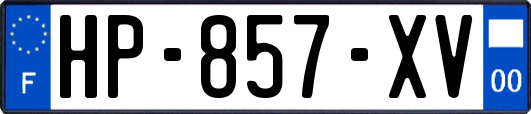 HP-857-XV