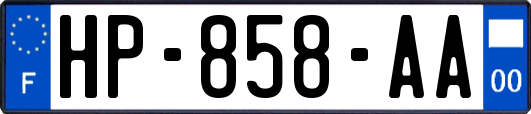 HP-858-AA