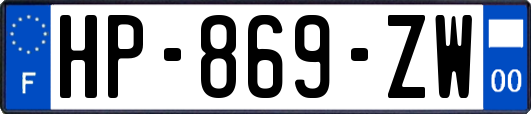 HP-869-ZW