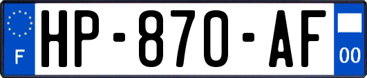 HP-870-AF