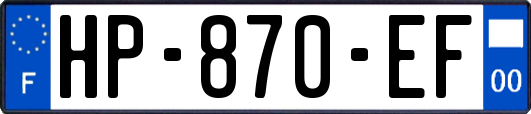 HP-870-EF