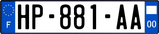 HP-881-AA