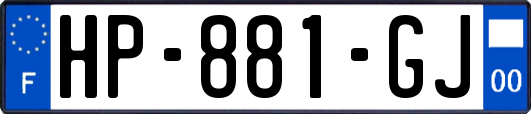 HP-881-GJ