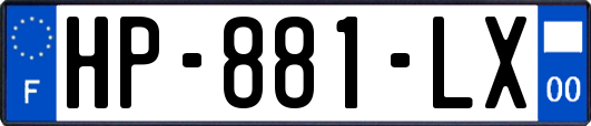 HP-881-LX